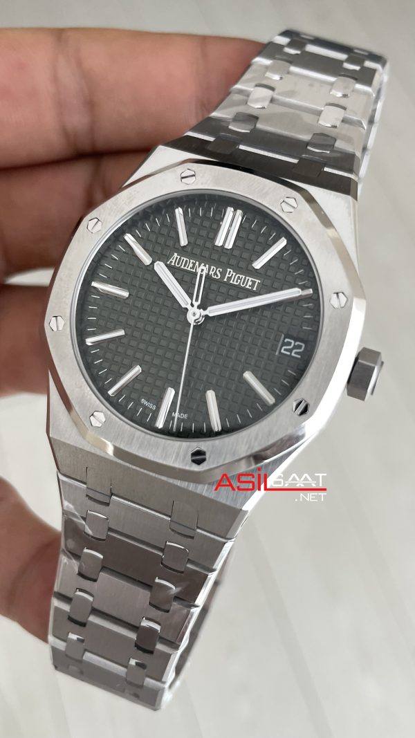 Audemars Piguet Royal Oak Yeşil 15510ST 50th Anniversary 41mm Super Clone ETA Swiss ZF Factory Audemars Piguet Royal Oak Yeşil 15510ST 50th Anniversary 41mm Super Clone ETA Swiss ZF Factory