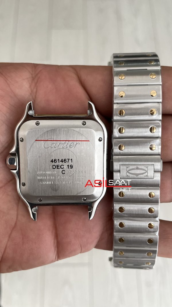 Cartier Santos Large W2SA0009 Beyaz 40mm Super Clone ETA Swiss BV Factory Cartier Santos Large W2SA0009 Beyaz 40mm Super Clone ETA Swiss BV Factory