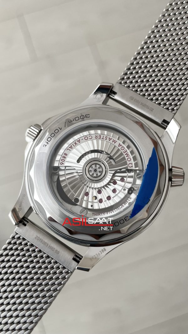 Omega Seamaster Diver 300M Siyah Kadran 42mm Mesh Bracelet Super Clone Swiss ETA Saat VS Factory Omega Seamaster Diver 300M Siyah Kadran 42mm Mesh Bracelet Super Clone Swiss ETA Saat VS Factory