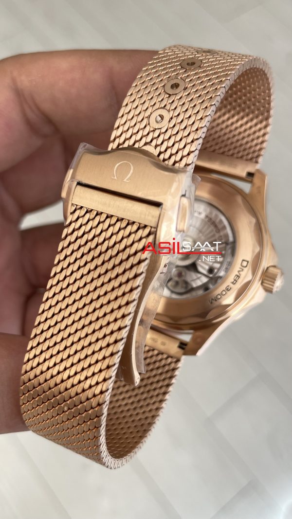 Omega Seamaster Diver 300M Titanium 42mm Burgundy Bronze Gold Super Clone Swiss ETA Saat VS Factory Omega Seamaster Diver 300M Titanium 42mm Burgundy Bronze Gold Super Clone Swiss ETA Saat VS Factory