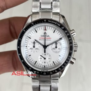 Omega Speedmaster Moonwatch Professional Beyaz 42mm Super Clone ETA Swiss N1 Factory