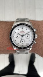 Omega Speedmaster Moonwatch Professional Beyaz 42mm Super Clone ETA Swiss N1 Factory