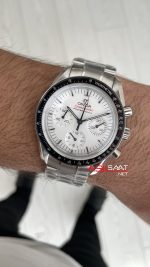 Omega Speedmaster Moonwatch Professional Beyaz 42mm Super Clone ETA Swiss N1 Factory