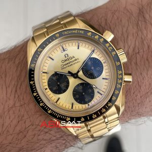 Omega Speedmaster Professional Moonwatch 42mm Moonshine Gold Super Clone ETA Swiss N1 Factory