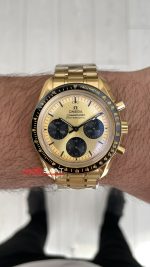 Omega Speedmaster Professional Moonwatch 42mm Moonshine Gold Super Clone ETA Swiss N1 Factory