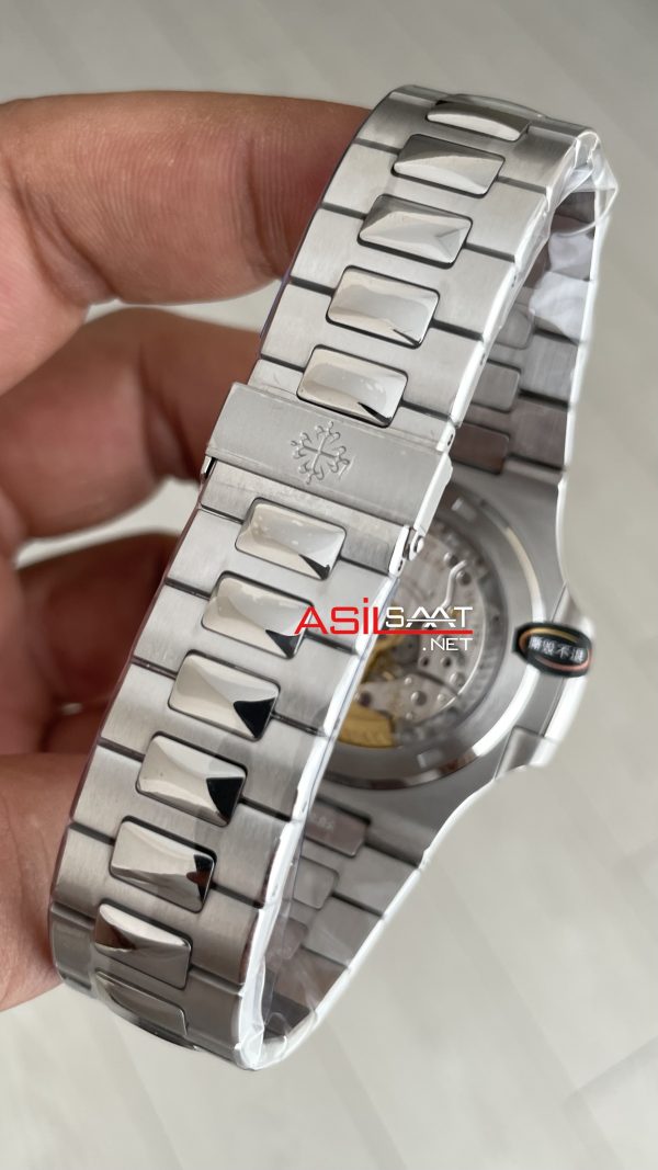 Patek Philippe Nautilus 5711 Mavi Kadran 40mm Super Clone Swiss ETA Saat 3K Factory Patek Philippe Nautilus 5711 Mavi Kadran 40mm Super Clone Swiss ETA Saat 3K Factory