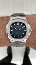 Patek Philippe Nautilus 5711 Mavi Kadran 40mm Super Clone Swiss ETA Saat 3K Factory
