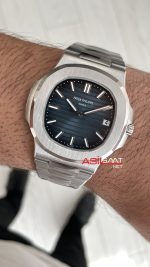 Patek Philippe Nautilus 5711 Mavi Kadran 40mm Super Clone Swiss ETA Saat 3K Factory
