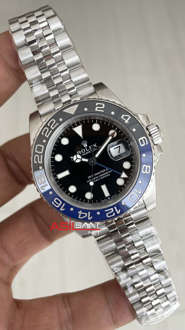 Rolex Batgirl Gmt Master II 126710BLNR Jubilee 40mm 3285 V3 Super Clone ETA Swiss VS Factory Rolex Batgirl Gmt Master II 126710BLNR Jubilee 40mm 3285 V3 Super Clone ETA Swiss VS Factory