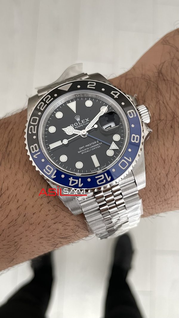 Rolex Batgirl Gmt Master II 126710BLNR Jubilee 40mm 3285 V3 Super Clone ETA Swiss VS Factory Rolex Batgirl Gmt Master II 126710BLNR Jubilee 40mm 3285 V3 Super Clone ETA Swiss VS Factory