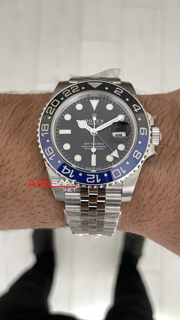 Rolex Batgirl Gmt Master II 126710BLNR Jubilee 40mm 3285 V3 Super Clone ETA Swiss VS Factory Rolex Batgirl Gmt Master II 126710BLNR Jubilee 40mm 3285 V3 Super Clone ETA Swiss VS Factory