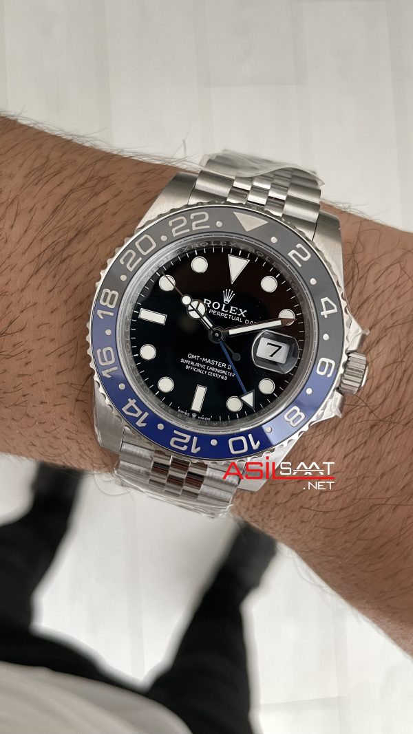 Rolex Batgirl Gmt Master II 126710BLNR Jubilee 40mm 3285 V3 Super Clone ETA Swiss VS Factory Rolex Batgirl Gmt Master II 126710BLNR Jubilee 40mm 3285 V3 Super Clone ETA Swiss VS Factory