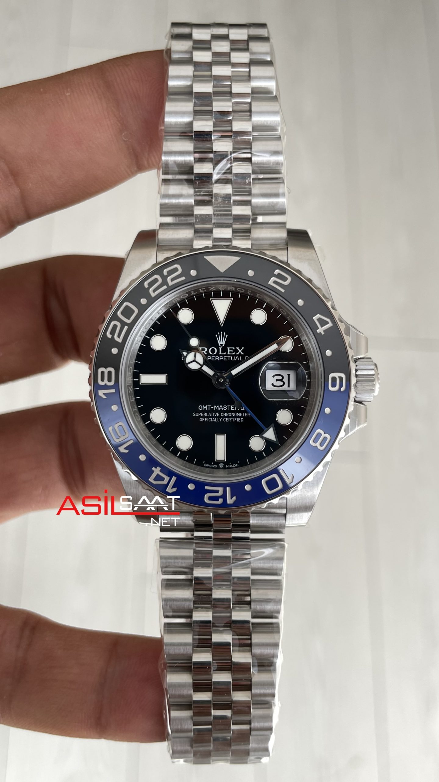 Rolex Batgirl Gmt Master II 126710BLNR Jubilee 40mm Tungsten DD3285 V3 Super Clone ETA Swiss VS Factory Rolex Batgirl Gmt Master II 126710BLNR Jubilee 40mm Tungsten DD3285 V3 Super Clone ETA Swiss VS Factory