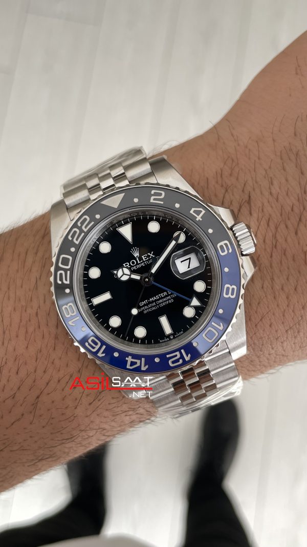 Rolex Batgirl Gmt Master II 126710BLNR Jubilee 40mm Tungsten DD3285 V3 Super Clone ETA Swiss VS Factory Rolex Batgirl Gmt Master II 126710BLNR Jubilee 40mm Tungsten DD3285 V3 Super Clone ETA Swiss VS Factory