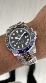 Rolex Batgirl Gmt Master II 126710BLNR Jubilee 40mm Tungsten DD3285 V3 Super Clone ETA Swiss VS Factory