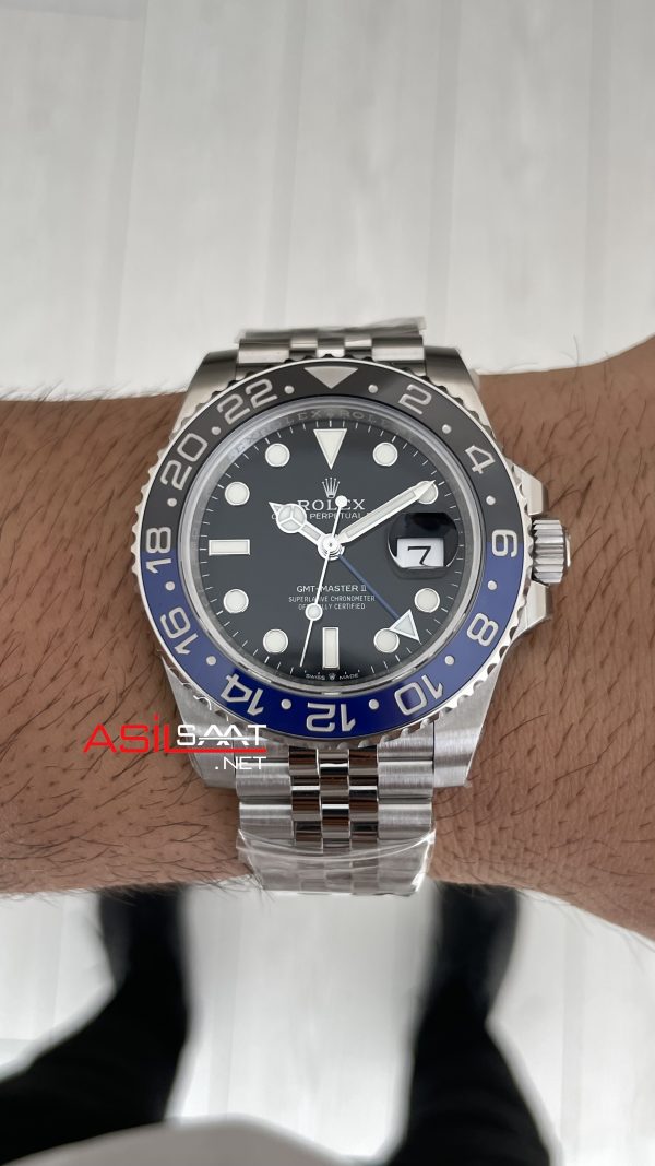 Rolex Batgirl Gmt Master II 126710BLNR Jubilee 40mm Tungsten DD3285 V3 Super Clone ETA Swiss VS Factory Rolex Batgirl Gmt Master II 126710BLNR Jubilee 40mm Tungsten DD3285 V3 Super Clone ETA Swiss VS Factory