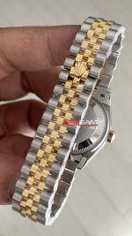 Rolex Datejust Champagne Diamond Dial 278273 Jubilee 31mm Lady 2236 Two Tone Gold Super Clone ETA Swiss THB Factory