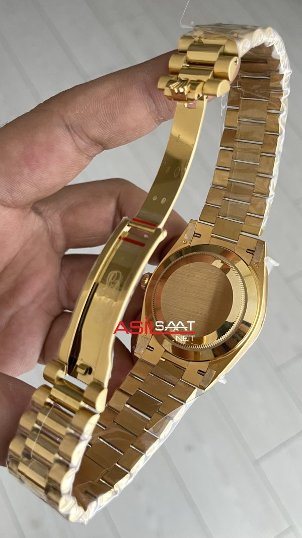 Rolex Day Date Gold Beyaz 228238 White Roman Dial 40mm 3255 Super Clone Swiss ETA Saat AR Factory Rolex Day Date Gold Beyaz 228238 White Roman Dial 40mm 3255 Super Clone Swiss ETA Saat AR Factory