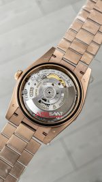 Rolex Day Date Yeşil 228235 Olive Green 40mm Rosegold Super Clone Swiss ETA Saat AR Factory