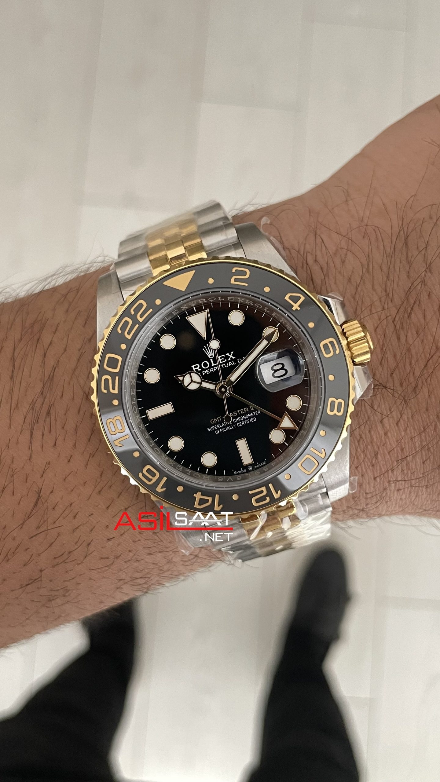 Rolex Zombie Gmt Master II 126710BLNR Jubilee Two Tone Gold 40mm 3285 V3 Super Clone ETA Swiss VS Factory