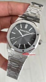 Audemars Piguet Royal Oak 15510ST Gri Kadran 50th Anniversary 41mm Super Clone ETA Swiss ZF Factory