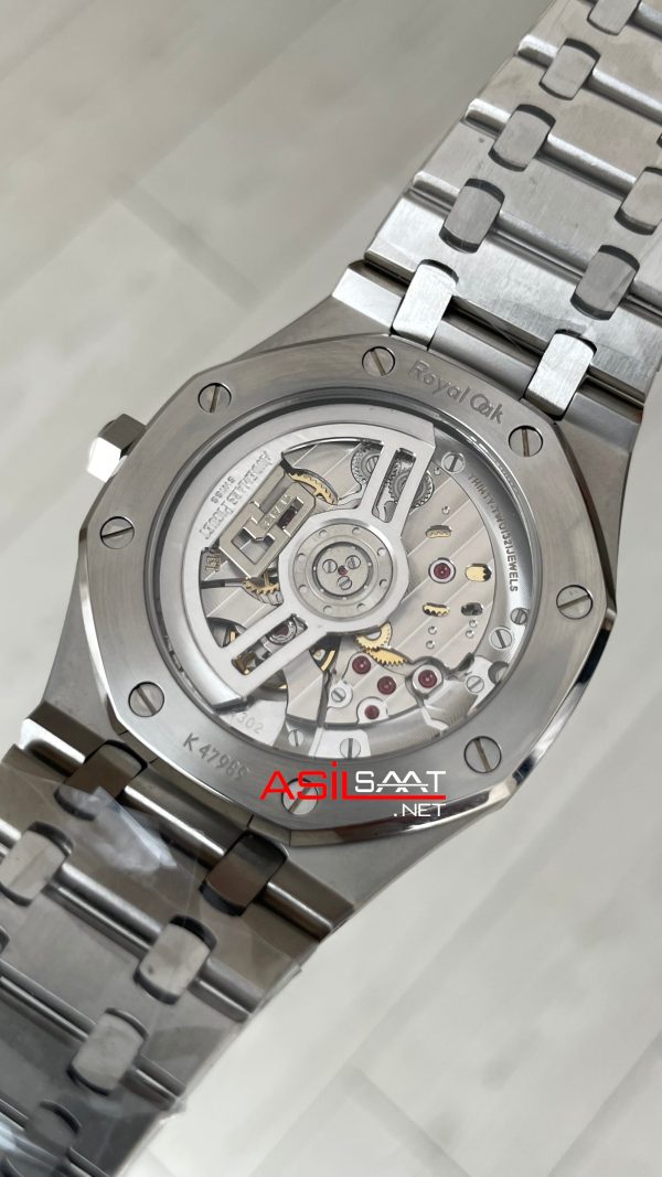 Audemars Piguet Royal Oak 15510ST Gri Kadran 50th Anniversary 41mm Super Clone ETA Swiss ZF Factory Audemars Piguet Royal Oak 15510ST Gri Kadran 50th Anniversary 41mm Super Clone ETA Swiss ZF Factory