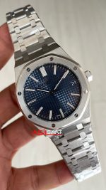 Audemars Piguet Royal Oak 15510ST Mavi Kadran 50th Anniversary 41mm Super Clone ETA Swiss ZF Factory
