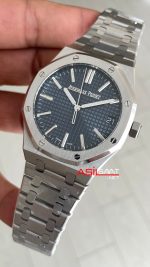 Audemars Piguet Royal Oak 15510ST Mavi Kadran 50th Anniversary 41mm Super Clone ETA Swiss ZF Factory