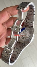 Audemars Piguet Royal Oak 15510ST Yeşil Kadran 50th Anniversary 41mm Super Clone ETA Swiss ZF Factory