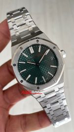 Audemars Piguet Royal Oak 15510ST Yeşil Kadran 50th Anniversary 41mm Super Clone ETA Swiss ZF Factory