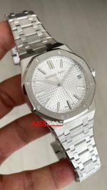 Audemars Piguet Royal Oak Beyaz 15510ST 41mm Super Clone ETA Swiss ZF Factory