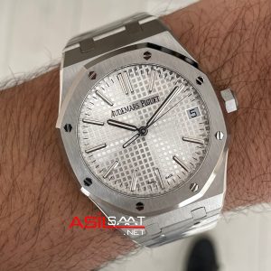 Audemars Piguet Royal Oak Beyaz 15510ST 41mm Super Clone ETA Swiss ZF Factory