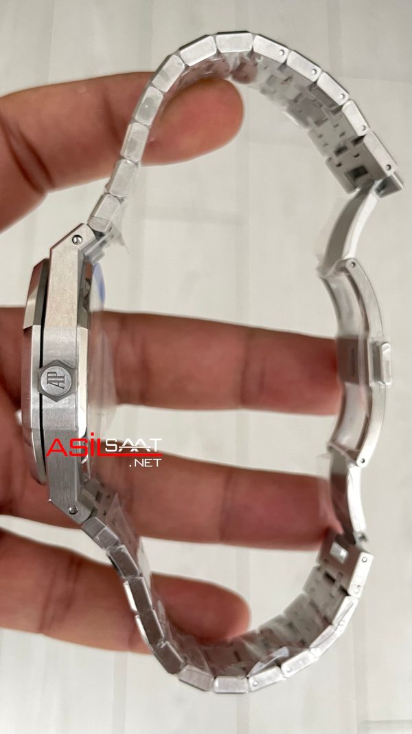 Audemars Piguet Royal Oak Beyaz 15510ST 41mm Super Clone ETA Swiss ZF Factory Audemars Piguet Royal Oak Beyaz 15510ST 41mm Super Clone ETA Swiss ZF Factory
