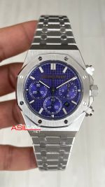Audemars Piguet Royal Oak Chronograph 26240BC Purple Dial 41mm Mor Kadran Swiss ETA Saat