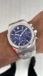 Audemars Piguet Royal Oak Chronograph 26240BC Purple Dial 41mm Mor Kadran Swiss ETA Saat