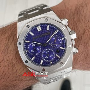 Audemars Piguet Royal Oak Chronograph 26240BC Purple Dial 41mm Mor Kadran Swiss ETA Saat
