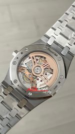Audemars Piguet Royal Oak Jumbo Extra Thin Tuscan Dial 16202BC Mavi Kadran 39mm Super Clone ETA Swiss ZF Factory