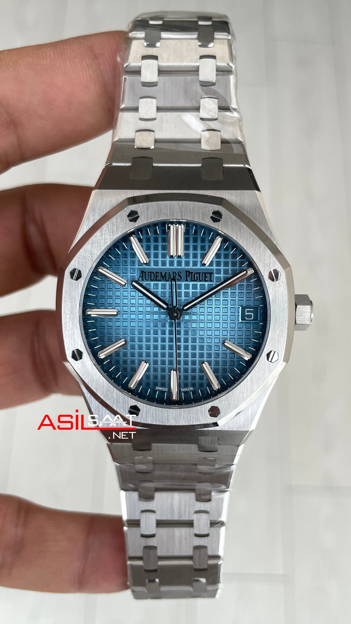 Audemars Piguet Royal Oak Mavi 15510BC 41mm Super Clone ETA Swiss ZF Factory Audemars Piguet Royal Oak Mavi 15510BC 41mm Super Clone ETA Swiss ZF Factory