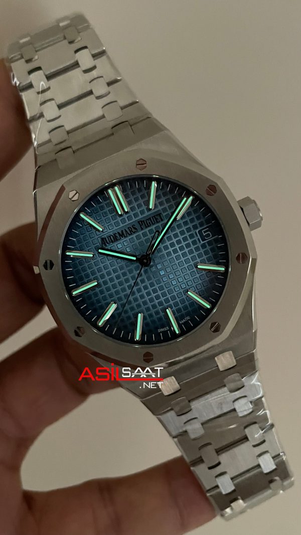 Audemars Piguet Royal Oak Mavi 15510BC 41mm Super Clone ETA Swiss ZF Factory Audemars Piguet Royal Oak Mavi 15510BC 41mm Super Clone ETA Swiss ZF Factory