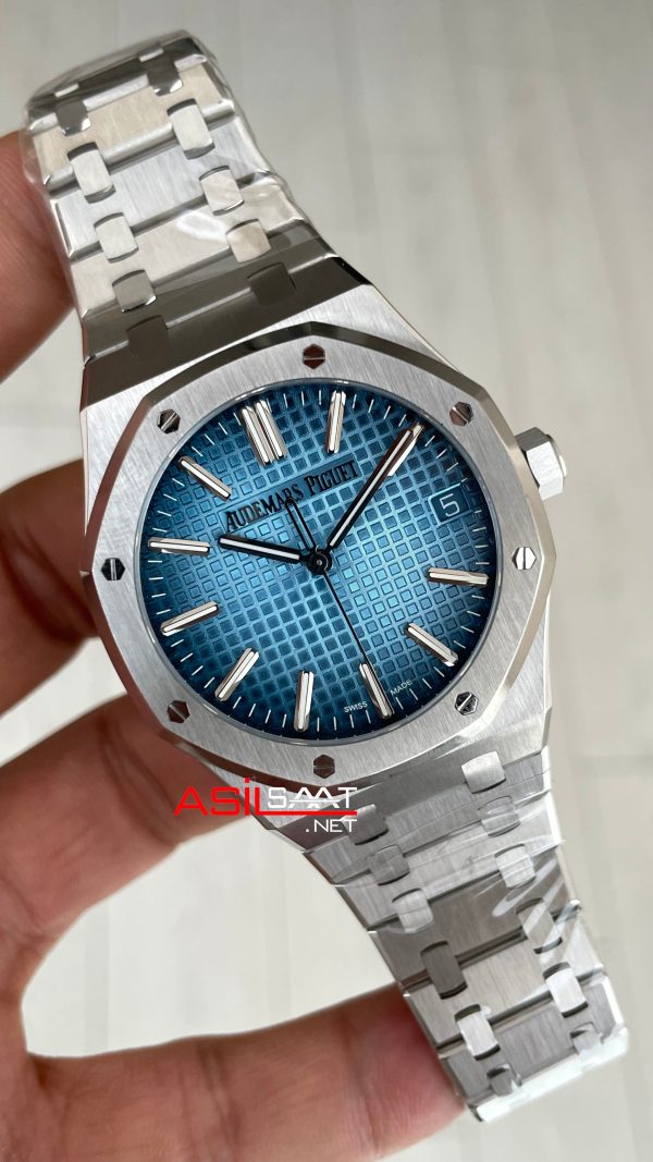 Audemars Piguet Royal Oak Mavi 15510BC 41mm Super Clone ETA Swiss ZF Factory Audemars Piguet Royal Oak Mavi 15510BC 41mm Super Clone ETA Swiss ZF Factory