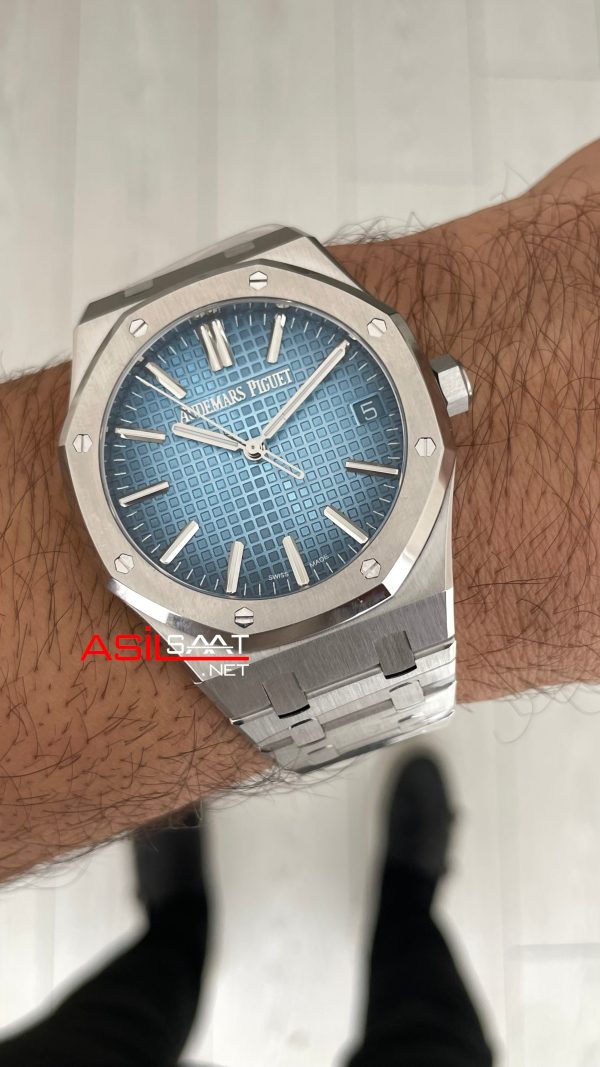 Audemars Piguet Royal Oak Mavi 15510BC 41mm Super Clone ETA Swiss ZF Factory Audemars Piguet Royal Oak Mavi 15510BC 41mm Super Clone ETA Swiss ZF Factory