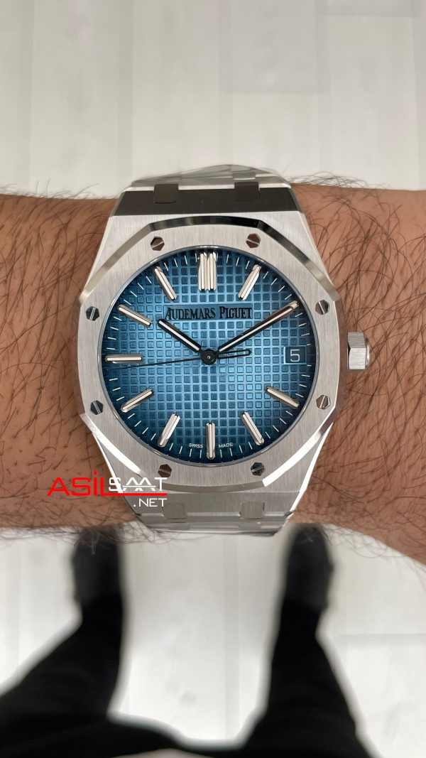 Audemars Piguet Royal Oak Mavi 15510BC 41mm Super Clone ETA Swiss ZF Factory Audemars Piguet Royal Oak Mavi 15510BC 41mm Super Clone ETA Swiss ZF Factory