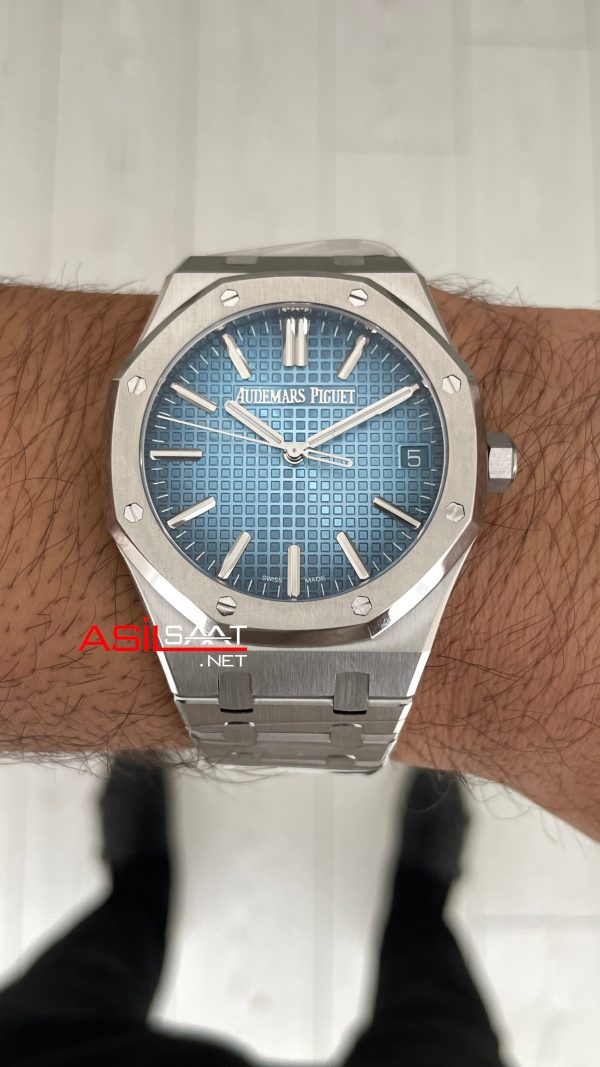 Audemars Piguet Royal Oak Mavi 15510BC 41mm Super Clone ETA Swiss ZF Factory Audemars Piguet Royal Oak Mavi 15510BC 41mm Super Clone ETA Swiss ZF Factory