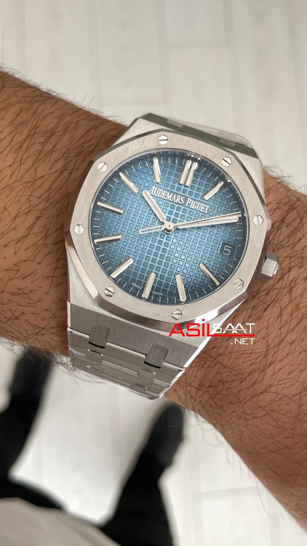 Audemars Piguet Royal Oak Mavi 15510BC 41mm Super Clone ETA Swiss ZF Factory Audemars Piguet Royal Oak Mavi 15510BC 41mm Super Clone ETA Swiss ZF Factory