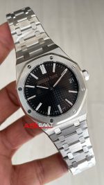 Audemars Piguet Royal Oak 15510ST Siyah Kadran 50th Anniversary 41mm Super Clone ETA Swiss ZF Factory