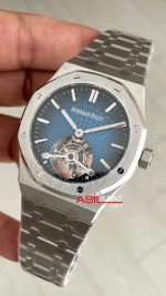 Audemars Piguet Royal Oak Tourbillon 26730TI Smoke Blue 41mm Super Clone Swiss ETA Saat BBS Factory