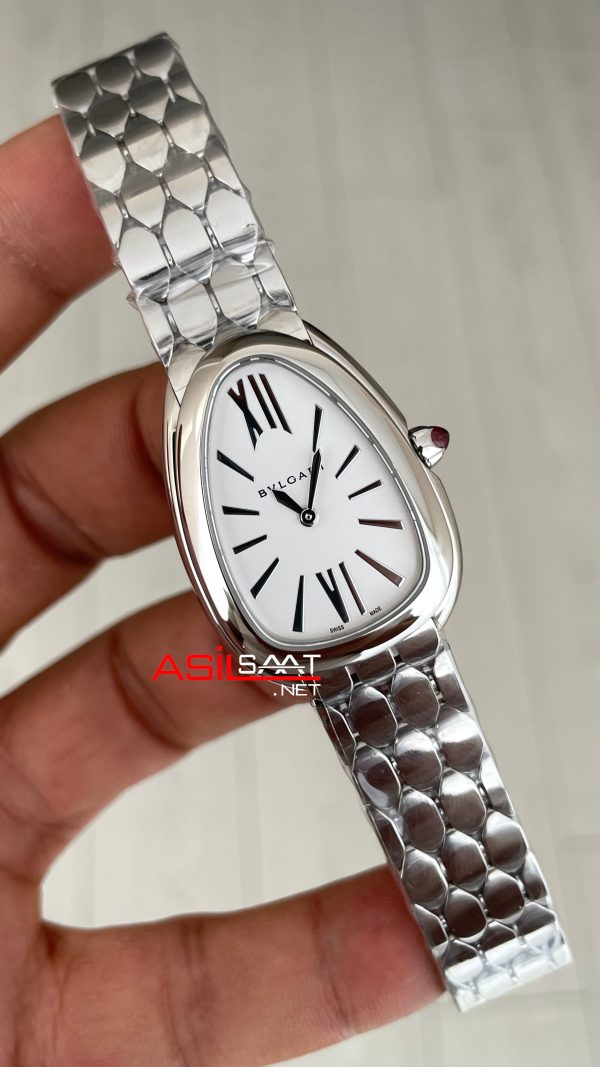 Bulgari Serpenti Seduttori Beyaz 103141 33mm Super Clone ETA Swiss BV Factory