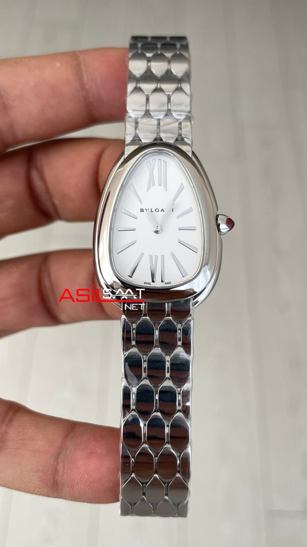 Bulgari Serpenti Seduttori Beyaz 103141 33mm Super Clone ETA Swiss BV Factory