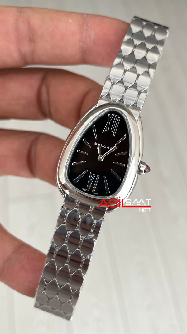 Bulgari Serpenti Seduttori Siyah 103952 33mm Super Clone ETA Swiss BV Factory Bulgari Serpenti Seduttori Siyah 103952 33mm Super Clone ETA Swiss BV Factory