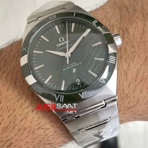 Omega Constellation Yeşil 41mm Swiss ETA Saat GS Factory